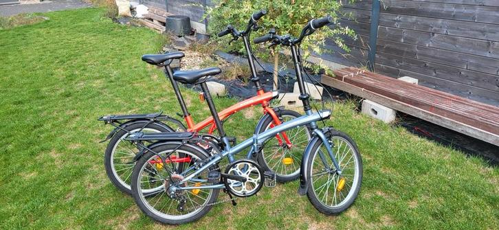 Vouwfietsen Btwin tilt 120, 20 inch, Fietsen en Brommers, Fietsen | Tandems, Zo goed als nieuw, Ophalen