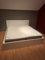 Compleet 2 persoons bed 1,80 breed, Ophalen, Gebruikt, 180 cm