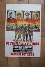 filmaffiche From Hell To Victory George Peppard filmposter, Verzamelen, Posters, Ophalen of Verzenden, A1 t/m A3, Zo goed als nieuw