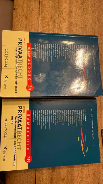 Privaatrecht bamacodex 2A en 2B beschikbaar voor biedingen
