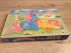My little pony vintage puzzle (35 stuks) (1985), Kinderen en Baby's, Gebruikt, Ophalen of Verzenden