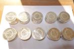 100 zilver munten 50 Francs Hercule, Frankrijk, Zilver, Ophalen, Losse munt