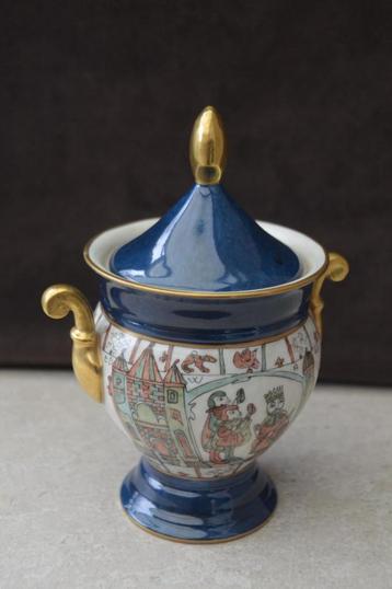 Dekselpotje Limoges porselein beschikbaar voor biedingen