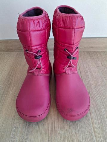 Crocs sneeuwlaarzen roze maat 37 beschikbaar voor biedingen