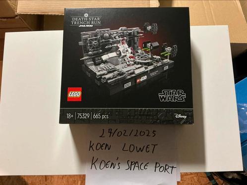 Lego Star Wars 75329 Death Star Trench Run Diorama, Kinderen en Baby's, Speelgoed | Duplo en Lego, Nieuw, Lego, Complete set, Ophalen of Verzenden