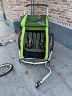 Croozer 2 kids- met 2 koppelstukken voor fiets, Fietsen en Brommers, Fietsaccessoires | Aanhangwagens en Karren, Ophalen, Zo goed als nieuw