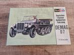 Revell - Esci Demag D7 Deutsches 1 Tonnen Halbketten Fahrzeu, Gebruikt, Auto, Revell, Groter dan 1:32