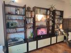 Meuble murale modulaire vintage Hülsta, Maison & Meubles, Enlèvement, Utilisé, 300 cm ou plus, 200 cm ou plus