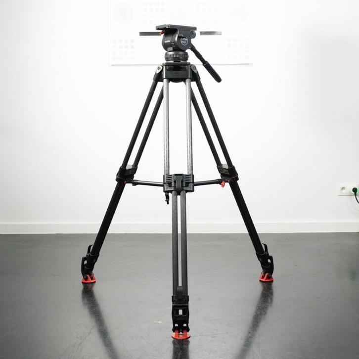 Sachtler Video 18P + ENG 2 CF Tripod, Audio, Tv en Foto, Fotografie | Professionele apparatuur, Refurbished, Ophalen