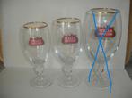 2 verschillende glazen van Stella Artois op voet, Nieuw, Glas of Glazen, Stella Artois, Ophalen of Verzenden