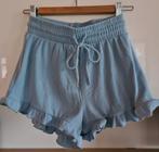 Shortje 'Bershka' (maat: M), Maat 38/40 (M), Kort, Blauw, Gedragen