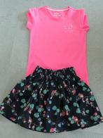 Set Rokje en Tshirt 134/140, Kinderen en Baby's, Kinderkleding | Maat 134, Meisje, H&M, Ophalen of Verzenden, Zo goed als nieuw