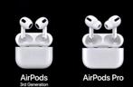 Deze twee airpods te koop, Enlèvement ou Envoi, Comme neuf
