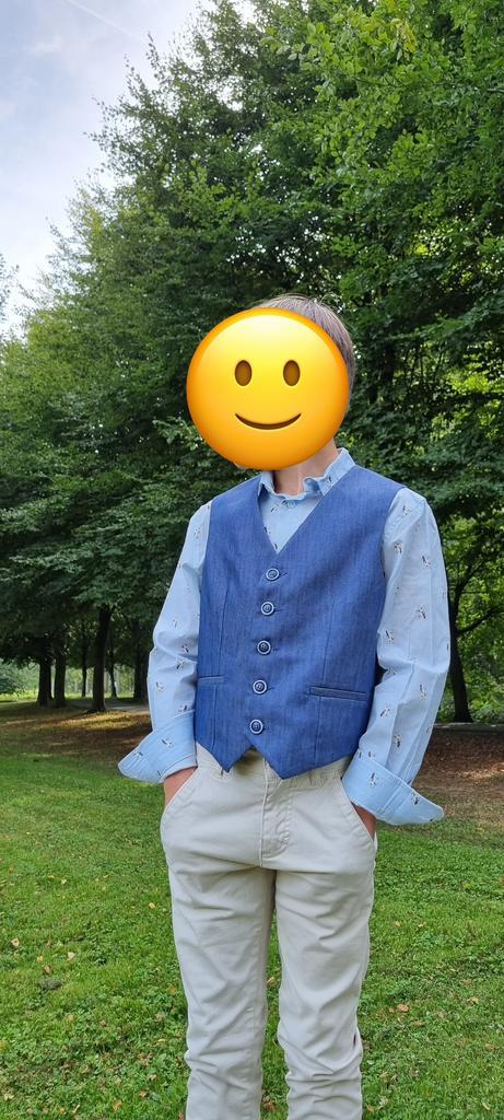 Compleet feesttenue jongen 7-8 jaar (exclusieve merkkledij), Kinderen en Baby's, Kinderkleding | Maat 122, Zo goed als nieuw, Jongen