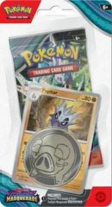 Pokémon Twilight Masquerade: 1-Pack Blister - Pupitar beschikbaar voor biedingen