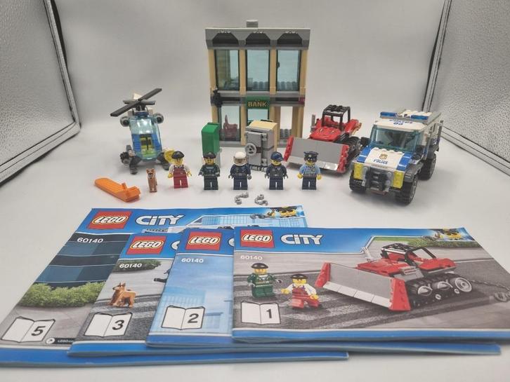 Lego City 60140 Bulldozer Break-in, Kinderen en Baby's, Speelgoed | Duplo en Lego, Zo goed als nieuw, Lego, Complete set, Ophalen of Verzenden