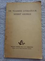 De Vlaamse literatuur sedert Gezelle, Speciaal nummer, Belgique, Utilisé, Enlèvement ou Envoi, Verschillende
