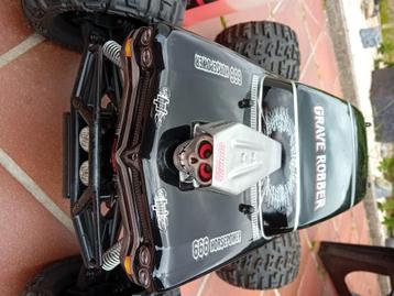 Voiture rc, Échelle 1:8, Voiture off road, Comme neuf, Enlèvement