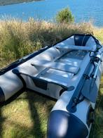 Rubberboot met motor 10pk  (boot nieuw in doos), Watersport en Boten, Rubberboten, Ophalen, Nieuw, Aluminium, Overige merken