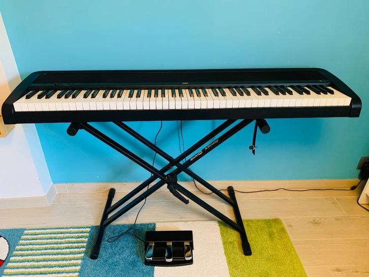 Korg complete digitale piano, Muziek en Instrumenten, Piano's, Zo goed als nieuw, Piano, Zwart, Digitaal, Ophalen