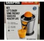 Presse-agrumes électrique Geepas 100w presse-orange, nouveau, Enlèvement ou Envoi, Neuf, Électrique, Presse-agrume