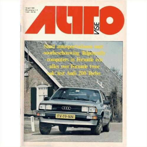 Autovisie Tijdschrift 1980 NR 08 #1 Nederlands, Boeken, Auto's | Folders en Tijdschriften, Gelezen, Ophalen of Verzenden