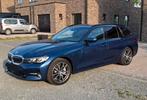BMW 330e hybride 292pk sportline / bmw premium /btw wagen, Auto's, Automaat, Blauw, Leder en Stof, Zwart