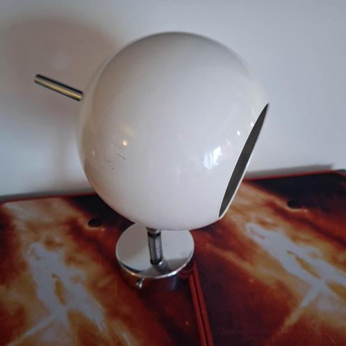 Retro eyeball-wandlamp, Huis en Inrichting, Lampen | Wandlampen, Gebruikt, Metaal, Ophalen