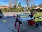 ProTegelzaagtafel te huur, Doe-het-zelf en Bouw, Gereedschap | Zaagmachines, Ophalen, Nieuw
