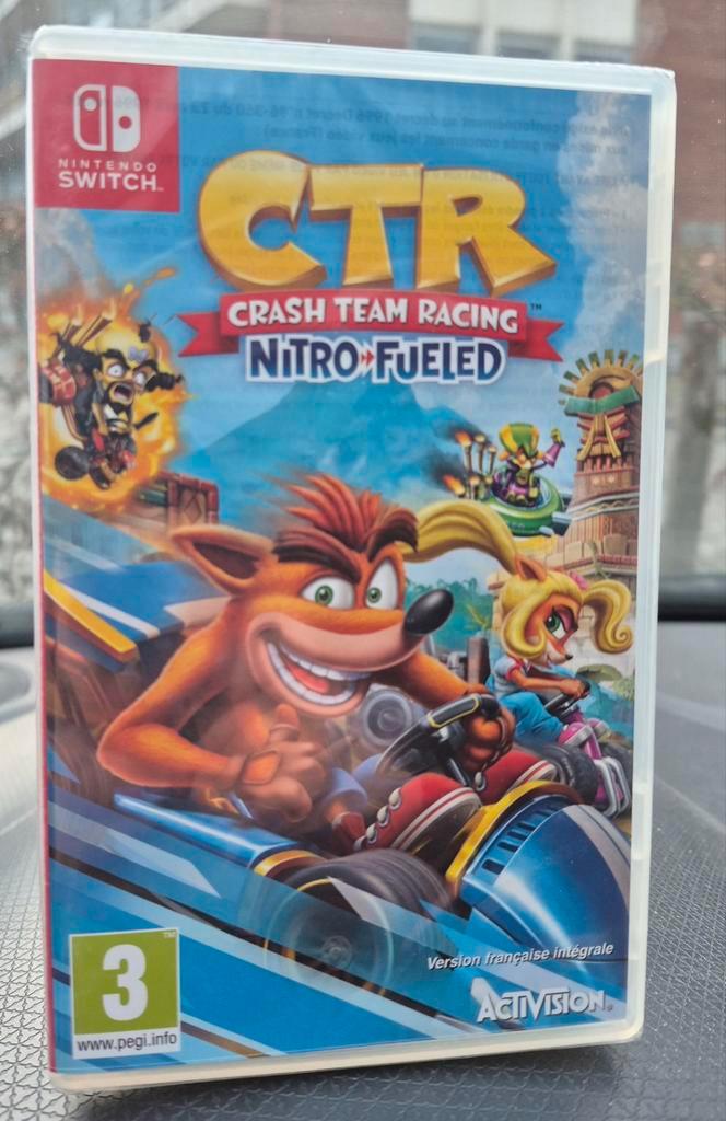 Crash Bandicoot gloednieuwe Nintendo Switch-game, Games en Spelcomputers, Games | Nintendo Switch, Ophalen of Verzenden