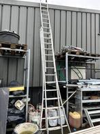 3-delige ladder 3x14 sporten, Ladder, Opvouwbaar of Inschuifbaar, Zo goed als nieuw, 4 meter of meer