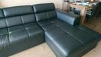 Lounge zetel zwart, Huis en Inrichting, Ophalen, Kunststof, 125 tot 150 cm, 150 tot 200 cm