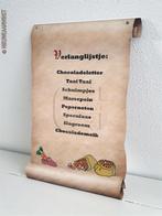 Authentiek Albert Heijn reclamebord verlanglijstje - 30cm, Diversen, Verzenden