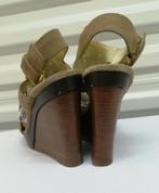 325B* MICHAEL KORS top leren sandalen (41), Kleding | Dames, Schoenen, Gedragen, Michael Kors, Verzenden, Overige kleuren