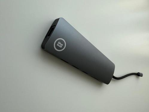 BlueBuilt USB-C 9 in 1 Docking Station, Computers en Software, Dockingstations, Zo goed als nieuw, USB-hub, Laptop, Ophalen