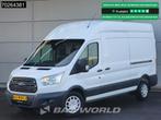 Ford Transit 170pk Automaat Euro6 L3H3 Dubbele Schuifdeur Ai, Auto's, Bestelwagens en Lichte vracht, Euro 6, Wit, Bedrijf, Diesel