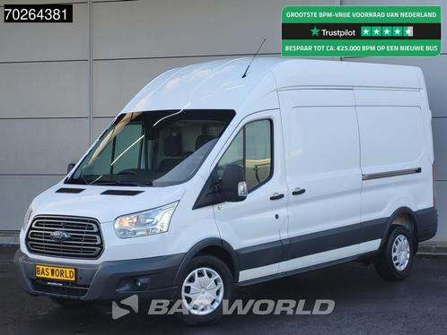 Ford Transit 170pk Automaat Euro6 L3H3 Dubbele Schuifdeur Ai, Auto's, Bestelwagens en Lichte vracht, Bedrijf, Te koop, Airconditioning