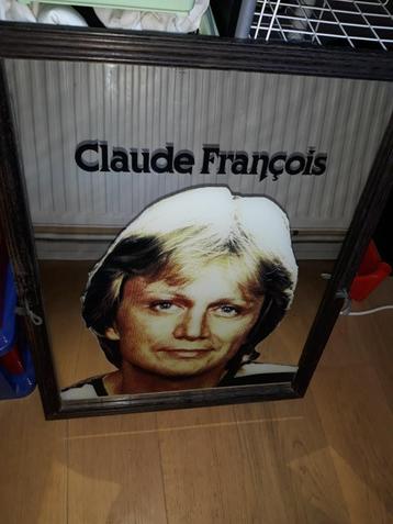 Grand Miroir Claude Francois en couleurs beschikbaar voor biedingen