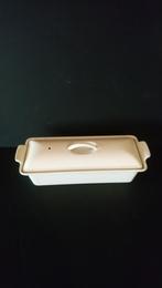 LE CREUSET terrine 28 cm wit, Huis en Inrichting, Keuken | Potten en Pannen, Ophalen, Zo goed als nieuw, Gietijzer, Overige typen