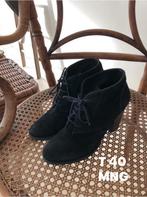 Bottines MNG (Mango) – T 40 – noir, Enlèvement ou Envoi, Comme neuf, Noir