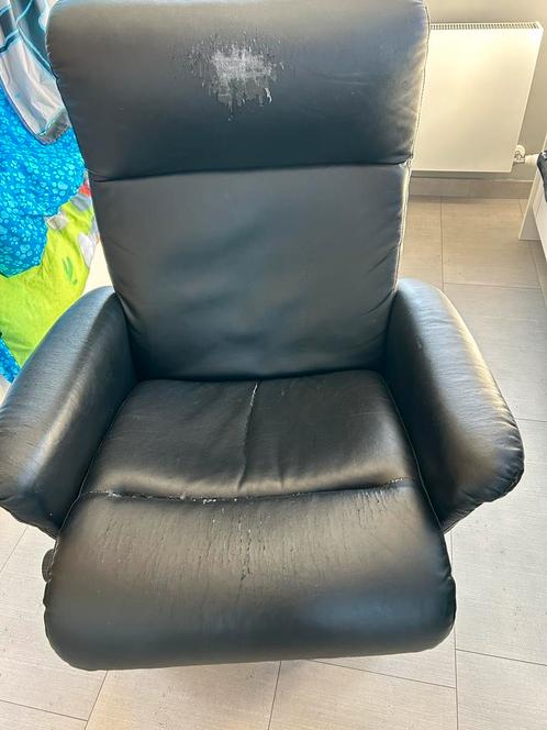 Relaxzetel gratis, Huis en Inrichting, Fauteuils, Gebruikt, Stof, Ophalen
