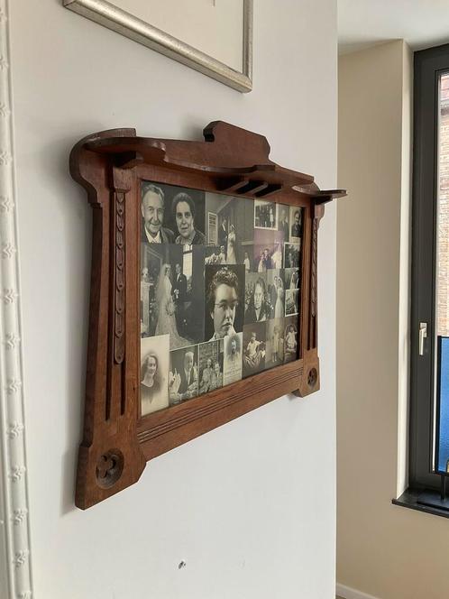 Art Nouveau eikenhouten (foto) kader, Antiek en Kunst, Antiek | Woonaccessoires, Ophalen