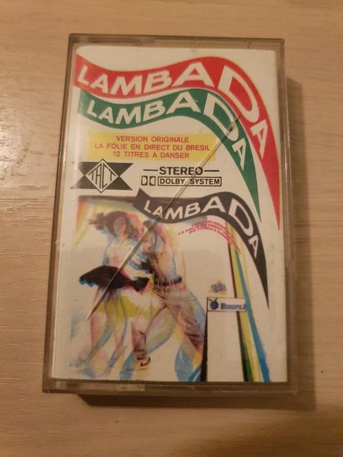 K7 audio lambada, Cd's en Dvd's, Cassettebandjes, Zo goed als nieuw, Origineel, Latin en Salsa, 1 bandje, Ophalen of Verzenden