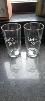 Boerkes glazen Stella Artois oud, Comme neuf, Enlèvement ou Envoi