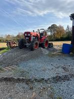 Tuinenleuckx minitractor werktuigen kraan & chauffeur tehuur, Nieuw, Tot 80 Pk, 250 tot 500 cm, Ophalen