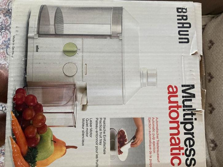 Braun MP80, Elektronische apparatuur, Juicers, Gebruikt, Ophalen