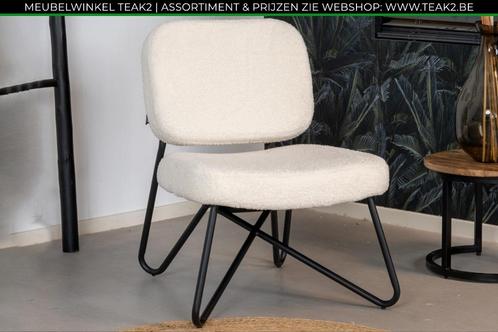 Nouvelles chaises de luxe - fauteuils en cuir ou en teck che, Maison & Meubles, Fauteuils, Neuf, Bois, Synthétique, Cuir, Métal