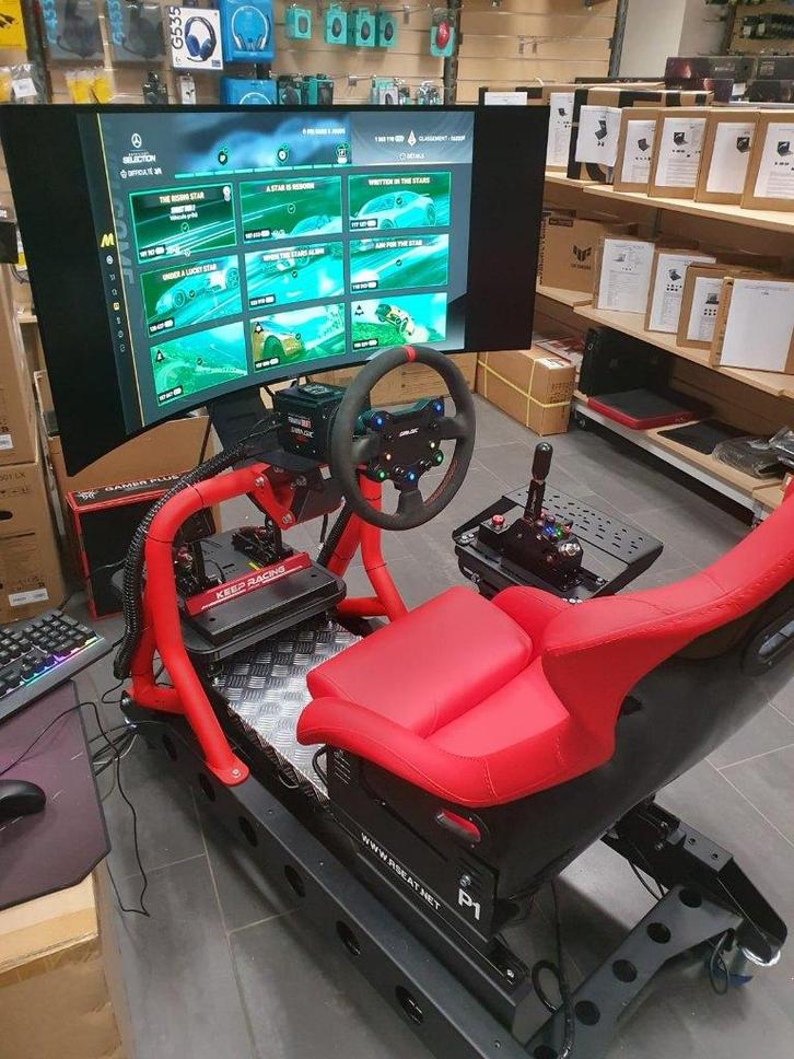 simulateur de course R-saet full simagic comme neuf, Consoles de jeu & Jeux vidéo, Jeux | PC, Comme neuf, Simulation, 1 joueur