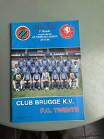 club Brugge FC Twente 1989, Verzamelen, Club bur, Ophalen of Verzenden, Zo goed als nieuw, 8000 Brugge