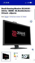 BenQ scherm nieuw, Computers en Software, Desktop Pc's, Zo goed als nieuw, Ophalen